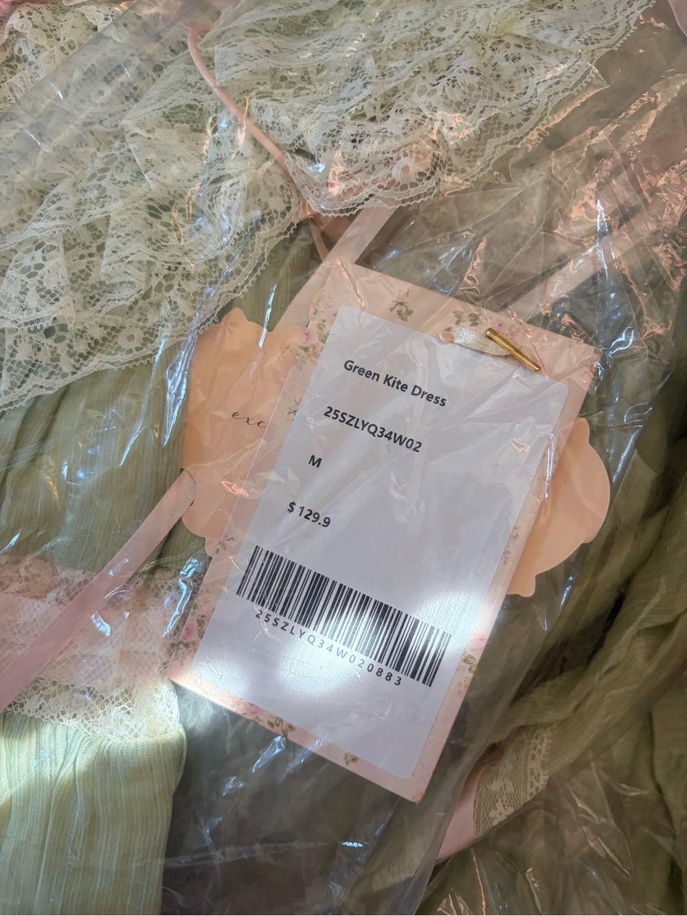 NEW LaceMade Green Kite Dress - Picture 14 of 16